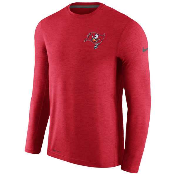 Men's Tampa Bay Buccaneers Nike Red Coaches Long Sleeve Performance T-Shirt,We sell and wholesale Men's Tampa Bay Buccaneers Nike Red Coaches Long Sleeve Performance T-Shirt on line form chian!